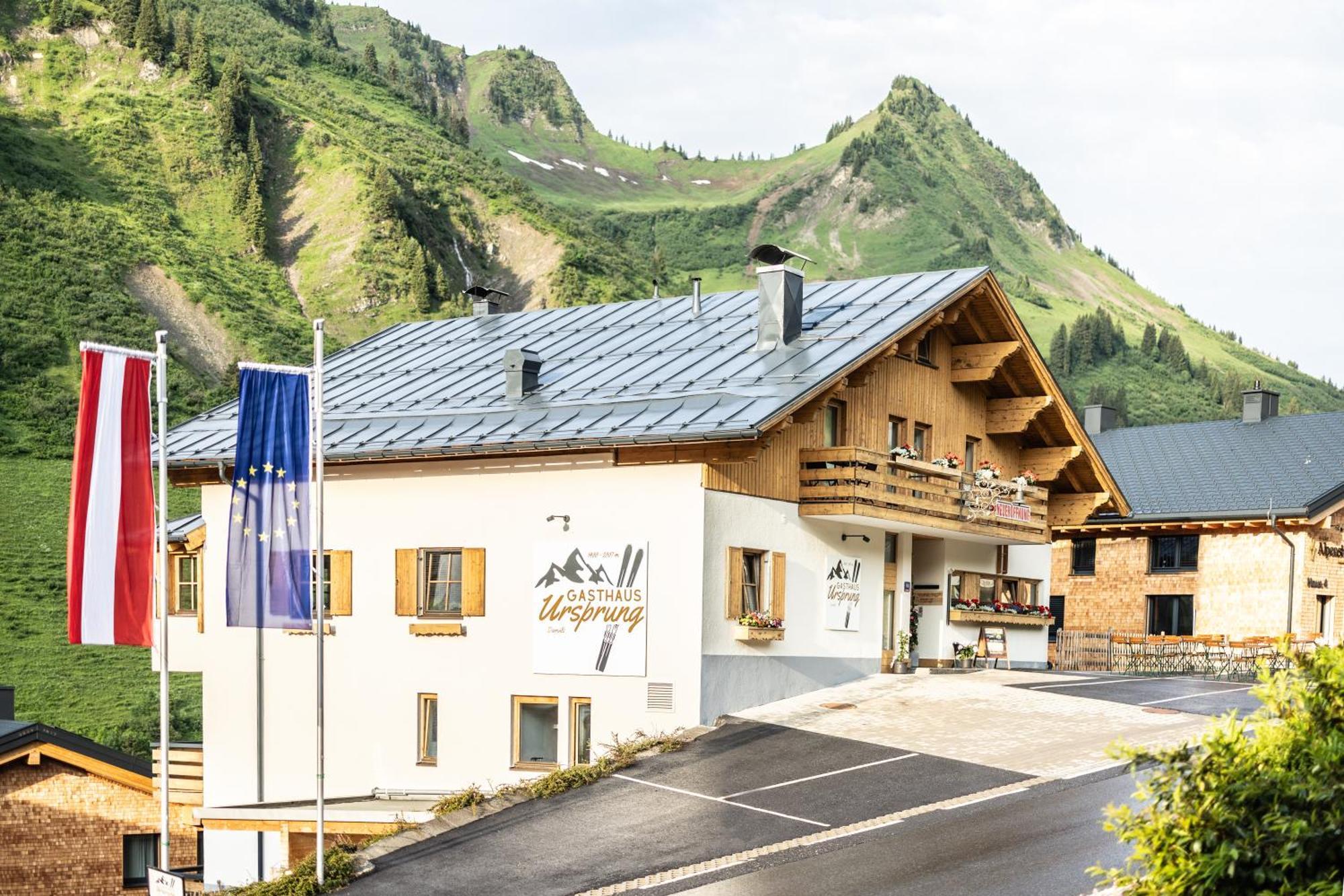 Gasthaus Ursprung Damuels Exterior foto