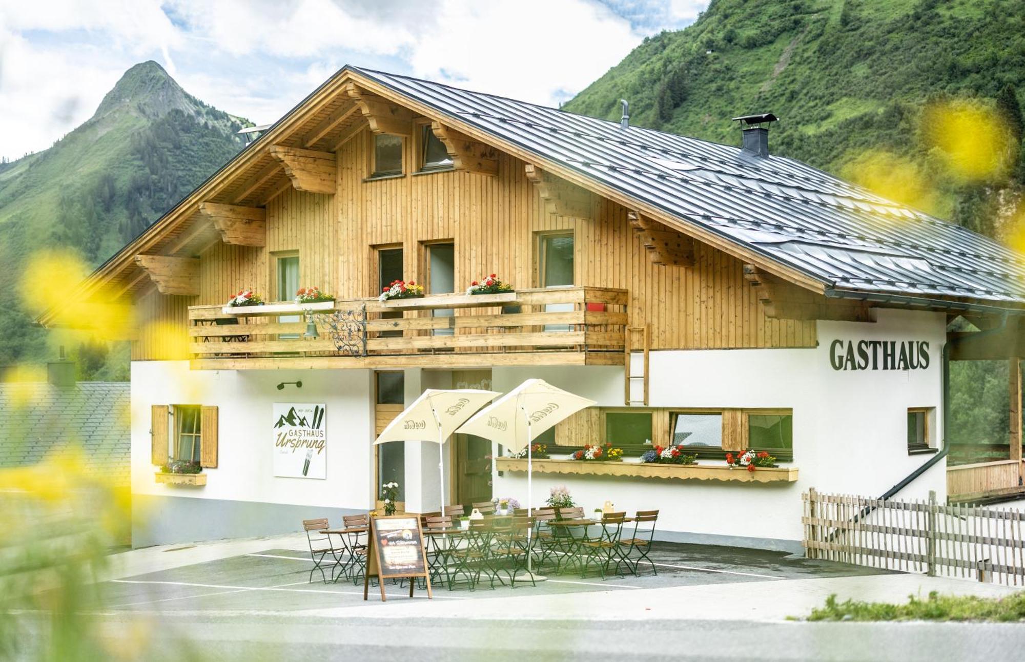 Gasthaus Ursprung Damuels Exterior foto